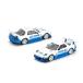 POP RACE x Enigma 1/64 Mazda RX-7 (FD3S) голубой / белый миникар PRE021 [2 месяц предварительный заказ ]