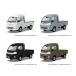  бесплатная доставка * Aoshima приятный pra 1/32 Daihatsu S500P Hijet Truck jumbo 4 -цветный набор ( белый / серебряный M/ хаки M/ черный M) пластиковая модель [10 месяц предварительный заказ ]