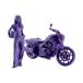  Max Factory PLAMAX MF-101 1/20 Rider*s portrait Honda Rebel 1100 темно-синий пластиковая модель [12 месяц предварительный заказ ]