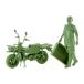  Max Factory PLAMAX MF-104 1/20 Rider*s portrait Honda MOTRA зеленый пластиковая модель [12 месяц предварительный заказ ]
