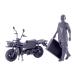  Max Factory PLAMAX MF-104 1/20 Rider*s portrait Honda MOTRAwis терьер пластиковая модель [12 месяц предварительный заказ ]