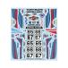  Studio 27 1/24 Lancia Beta Monte Carlo турбо #65/#99/#67 LM 1981 (e направляющие предназначенный ) вода транскрипция тип переводная картинка ST27-DC1270 [7 месяц предварительный заказ ]