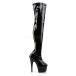Pleaser �v���[�U�[ �j�[�n�C�u�[�c �T�C�n�C�u�[�c ���f�B�[�X �����Y 18cm �q�[�� ���� �� �u���b�N �G�i���� �n�C�q�[�� �傫���T�C�Y �����O�u�[�c ���[ �֘A�摜4