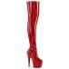 Pleaser �v���[�U�[ �T�C�n�C�u�[�c ���� 18 cm �q�[�� �� ���b�h �z���O���� �G�i���� �傫���T�C�Y �n�C�q�[�� �j�[�n�C�u�[�c �C ���f�B�[�X �����Y ���