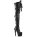 Pleaser �v���[�U�[ �j�[�n�C�u�[�c �T�C�n�C�u�[�c ���� �� �u���b�N ���� 18 cm �q�[�� ���f�B�[�X �����Y �n�C�q�[�� �x���g ���[�X�A�b�v �傫���T�C�Y ���
