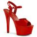 Pleaser �v���[�U�[ �L���o �q�[�� �T���_�� ���� ���f�B�[�X �����Y ���� 15 cm �q�[�� �� ���b�h �G�i���� �A���N���X�g���b�v �n�C�q�[�� �傫���T�C�Y ���
