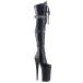 Pleaser �v���[�U�[ �j�[�n�C�u�[�c �T�C�n�C�u�[�c 25.5 cm �q�[�� ���� �n�C�q�[�� �� �u���b�N ���� ���[�X�A�b�v 3�i�o�b�N�� �x���g �傫���T�C�Y ���