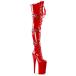Pleaser �v���[�U�[ �j�[�n�C�u�[�c �T�C�n�C�u�[�c 25.5 cm �q�[�� ���� �n�C�q�[�� �G�i���� �� ���b�h ���[�X�A�b�v 3�i�o�b�N�� �x���g �傫���T�C�Y ���