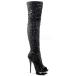 Pleaser �v���[�U�[ �j�[�n�C�u�[�c �T�C�n�C�u�[�c ���� 15cm �q�[�� �� �u���b�N �X�p���R�[�� �傫���T�C�Y ���f�B�[�X �����Y �n�C�q�[�� �I�[�v���g�D ���