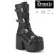 demonia �f���j�A ���� �u�[�c �V���[�g�u�[�c �~�h���u�[�c 13cm �q�[�� �� �u���b�N ����� �x���g �҂ݏグ ���[�X�A�b�v ���h�n ���f�B�[�X �����Y ���