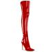Pleaser �v���[�U�[ �j�[�n�C �T�C�n�C �u�[�c ���f�B�[�X �����Y 11.5cm �q�[�� �� ���b�h �G�i���� �t�F�e�B�b�V�� �W�b�p�[ �n�C�q�[�� �傫���T�C�Y ���