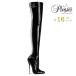 Pleaser �v���[�U�[ �ܐ旧�� �j�[�n�C�u�[�c �T�C�n�C�u�[�c �n�C�q�[�� �傫���T�C�Y �� �u���b�N �G�i���� 16 cm �q�[�� ���� ���f�B�[�X �����Y ���