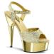�L���o �q�[�� �T���_�� ���� Pleaser �v���[�U�[ 15 cm �q�[�� �� �S�[���h �� �V���o�[ ���� �X�g���b�v �n�C�q�[�� �傫���T�C�Y �C ���f�B�[�X �����Y ���