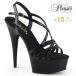 Pleaser �v���[�U�[ 15 cm �q�[�� �L���o �T���_�� ���� �� �u���b�N �G�i���� �X�g���b�v �n�C�q�[�� �s���q�[�� �傫���T�C�Y ���f�B�[�X �����Y ���[ ���