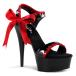 �L���o �q�[�� �T���_�� ���� Pleaser �v���[�U�[ 15 cm �q�[�� �� �u���b�N �� ���b�h �G�i���� ���{�� �X�g���b�v �n�C�q�[�� �C ���f�B�[�X �����Y ���