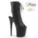 Pleaser �v���[�U�[ 20cm �q�[�� �u�[�c�T���_�� �V���[�g�u�[�c ���� �� �u���b�N ����� �҂ݏグ �I�[�v���g�D �傫���T�C�Y �W�b�p�[ �n�C�q�[�� ���