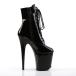 Pleaser �v���[�U�[ 20cm �q�[�� �V���[�g�u�[�c ���� �� �u���b�N �G�i���� �C �҂ݏグ ���[�X�A�b�v �������T�C�Y �傫���T�C�Y �n�C�q�[�� ���[ ��� �֘A�摜4