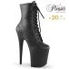 Pleaser �v���[�U�[ 20cm �q�[�� �V���[�g�u�[�c ���� �� �u���b�N ����� �C �҂ݏグ ���[�X�A�b�v �������T�C�Y �傫���T�C�Y �n�C�q�[�� ���[ ���
