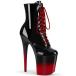 Pleaser �v���[�U�[ �V���[�g�u�[�c 20cm �q�[�� �u�[�e�B �G�i���� �� �u���b�N �� ���b�h �u�[�c ���� �n�C�q�[�� �҂ݏグ ���[�X�A�b�v �傫���T�C�Y ���