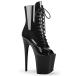 Pleaser �v���[�U�[ 20cm �q�[�� �V���[�g�u�[�c ���� �� �u���b�N �G�i���� �҂ݏグ ���[�X�A�b�v �傫���T�C�Y �s���q�[�� �n�C�q�[�� �I�[�v���g�D ���