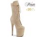 Pleaser �v���[�U�[ �V���[�g�u�[�c ���� 20cm �q�[�� �u�[�e�B ���F �x�[�W�� �t�F�C�N�X�E�F�[�h ���� ������ �n�C�q�[�� �s���q�[�� ���[�X�A�b�v ���[ ���