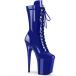 Pleaser �v���[�U�[ �V���[�g�u�[�c ���� 20cm �q�[�� �u�[�e�B �� ���C���� �u���[ �G�i���� �T�C�h�W�b�p�[ ������ �n�C�q�[�� �҂ݏグ �傫���T�C�Y ���