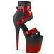 Pleaser �v���[�U�[ �u�[�c�T���_�� ���� 20cm �q�[�� �V���[�g�u�[�c �u�[�e�B �u�[�c �� ���b�h �� �u���b�N �x���g ���� ������ �n�C�q�[�� �҂ݏグ ���