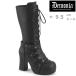 demonia �f���j�A ���� �u�[�c �~�h���u�[�c ���� 9.5cm �q�[�� �� �u���b�N �r�[�K�����U�[ ����� �傫���T�C�Y V�n �S�V�b�N �S�X���� GOTHIKA-152 ���
