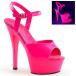 �L���o �q�[�� �T���_�� ���� Pleaser �v���[�U�[ 15 cm �q�[�� �z�b�g�s���N �l�I�� �X�g���b�v �n�C�q�[�� �s���q�[�� �傫���T�C�Y ���f�B�[�X �����Y ���