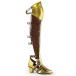 Pleaser �v���[�U�[ ���[�q�[�� �T�C�n�C�u�[�c �j�[�n�C�u�[�c ���f�B�[�X �����Y 6.5cm �q�[�� ��� �� �u���E�� ���F �S�[���h �X�g���b�v �傫���T�C�Y ���