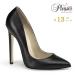 Pleaser �v���[�U�[ �n�C�q�[�� �p���v�X �� �u���b�N ���� 13 cm �q�[�� ���� ���f�B�[�X �����Y �|�C���e�b�h�g�D �傫���T�C�Y �������T�C�Y ���[ ���