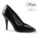 Pleaser �v���[�U�[ �n�C�q�[�� �p���v�X �� �u���b�N �G�i���� 10 cm �q�[�� ���� ���f�B�[�X �����Y �|�C���e�b�h�g�D �傫���T�C�Y �������T�C�Y ���[ ���