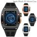 apple watch �A�b�v���E�H�b�` �o���h �x���g �X�e�����X �P�[�X �J�o�[ ��̌^�@���o�[ �����x���g  �����Y �N���R�_�C��