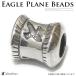  бисер серебряный 925 детали Eagle перо индеец ювелирные изделия длина 8,5mm диаметр 7,6mm дыра диаметр 3,4mm