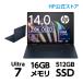 HP Envy x360 14-fc(^:9W669PA-AAAA) Core Ultra7 16GB 512GB SSD 14^ AI@\ 2.8K OLED ^b`fBXvC m[gp\R Vi OfficeȂ