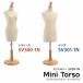  Mini торс женский / мужской Mini корпус миниатюра торс подкладка вязаный tsuno head из дерева круглый основа SV30-1N