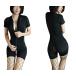  sexy baby doll Ran Jerry .... верх и низ застежка-молния sexy Leotard купальный костюм способ свободный размер ( чёрный )