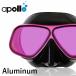  дайвинг маска Apollo apollo Vaio metal маска PREMIUM bio metal mask 2 глаз подводный маска UV дайвинг с аквалангом s кий ba