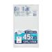 ja упаковка s емкость отображать входить полиэтиленовый пакет 45L белый половина прозрачный 10 листов TSN48 1 шт. 