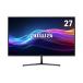 �A�C���}�[�P�e�B���O�W���p�� aiwa display B27-2 27�C���`FHD���j�^�[ 27�^ �u���b�N W612�~D213�~H442mm (�X�^���h�܂�) JA5-DSP2703 1�_