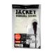 iHelp non-woven work . jacket fastener attaching LL white BNW-M(LL)