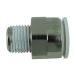  тысяч плата рисовое поле через quotient пять male коннектор W( белый )12mm*R1|4 27 x 19 x 19 mm F12-02MW