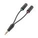  Elecom * юридическое лицо специальный * headset для φ3.5mm изменение кабель AV-35AD02BK 1 пункт 
