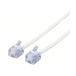  Elecom тонкий moju-la кабель 6 высшее 4 сердцевина /10m( белый ) белый 10m MJ-10WH 1