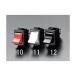 esko125V/10A[ чёрный ] рычаг переключатель EA940DH-12