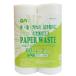  green Ace paper waste roll GA306