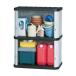  Iris o-yama Mini запирающийся шкафчик ML-1200V черный 982 x 590 x 356 mm ML1200V