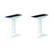  Iris o-yama furniture turning-over prevention flexible stick SS white KTB-23