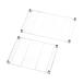  Iris o-yama metal полка полки доска 910 x 460 x 40 mm SE-91T