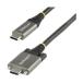 ���@�l��p�i��STARTEC.COM�� USB-C�P�[�u��/50cm/USB3.2 Gen2/10Gbps/Type-C - Type-C/�Œ�l�W�t/�I�X�I�X USB31CCSLKV50CM   1�{